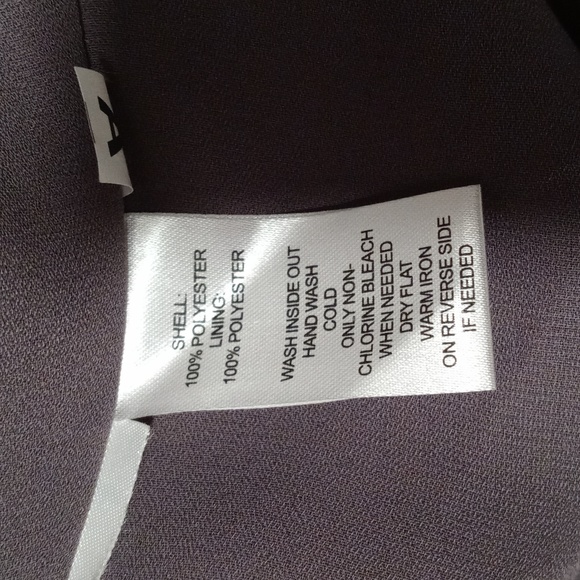 🩶LOFT🩶 - Gray/Taupe Pearl/Chain/Bow Neckline Sleeveless Top - Picture 7 of 9